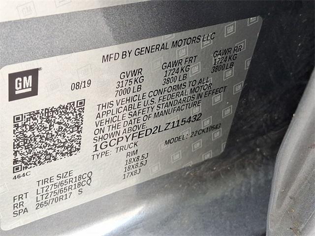 2020 Chevrolet Silverado 1500 Vehicle Photo in BERLIN, MD 21811-1121