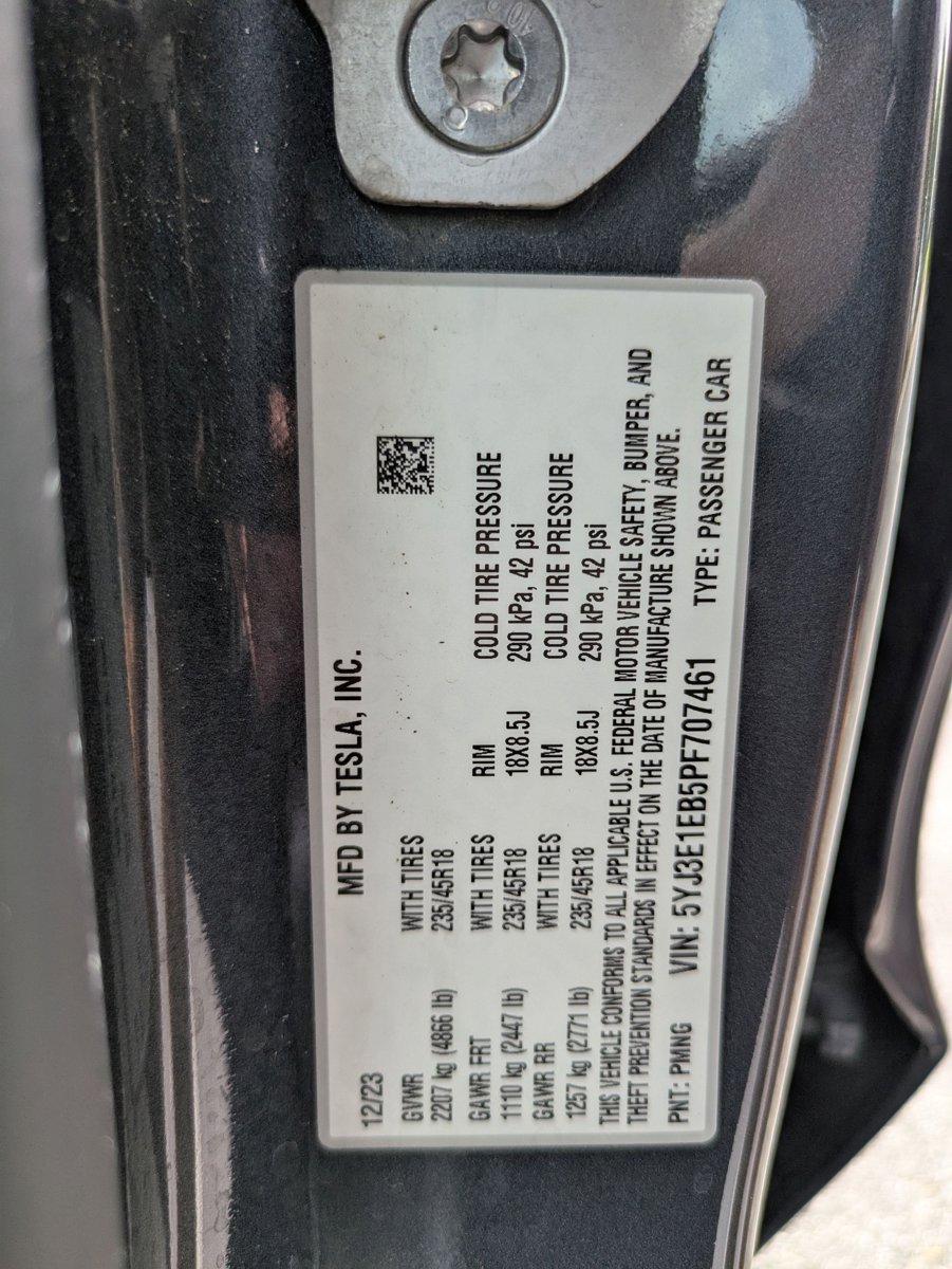 2023 Tesla Model 3 Vehicle Photo in Sanford, FL 32771