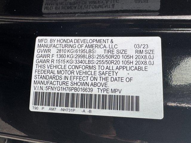 2023 Honda Pilot Vehicle Photo in LEOMINSTER, MA 01453-2952