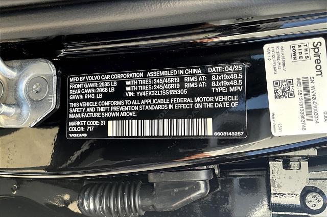 2025 Volvo EX30 Vehicle Photo in Houston, TX 77007