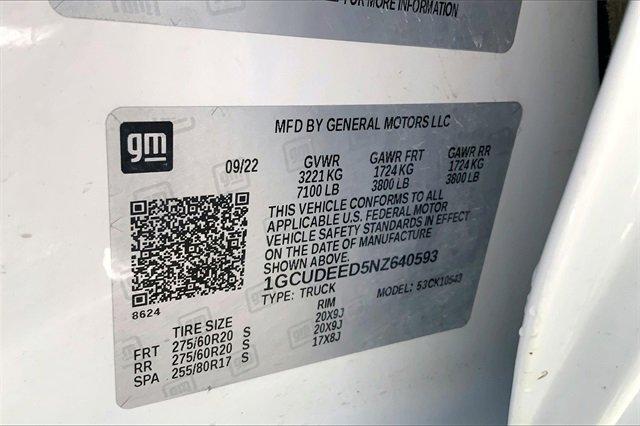 2022 Chevrolet Silverado 1500 Vehicle Photo in KANSAS CITY, MO 64114-4502