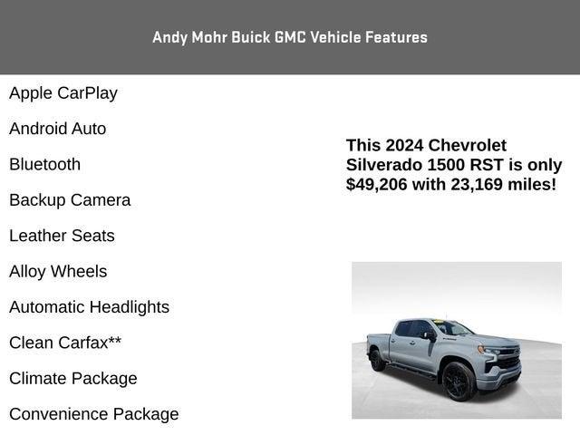2024 Chevrolet Silverado 1500 Vehicle Photo in Fishers, IN 46038