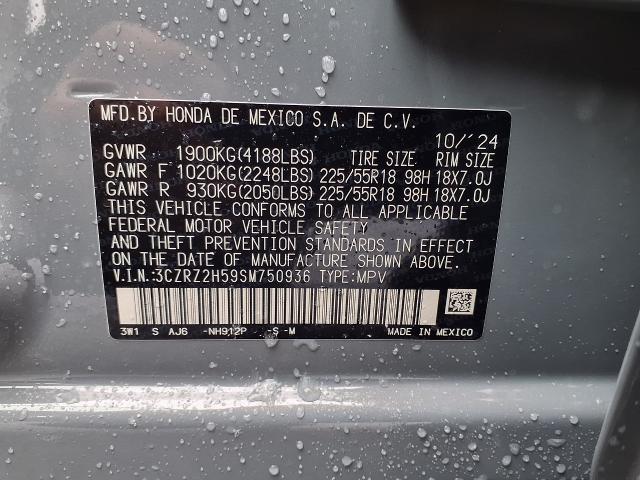 2025 Honda HR-V Vehicle Photo in Oshkosh, WI 54904