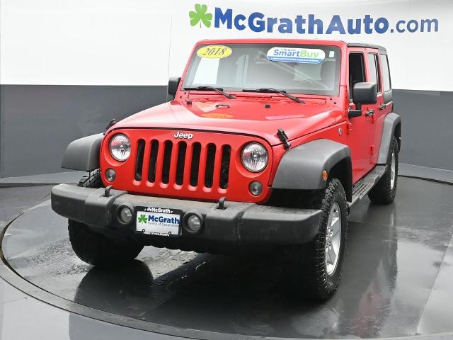 2018 Jeep Wrangler JK Unlimited Vehicle Photo in Cedar Rapids, IA 52402