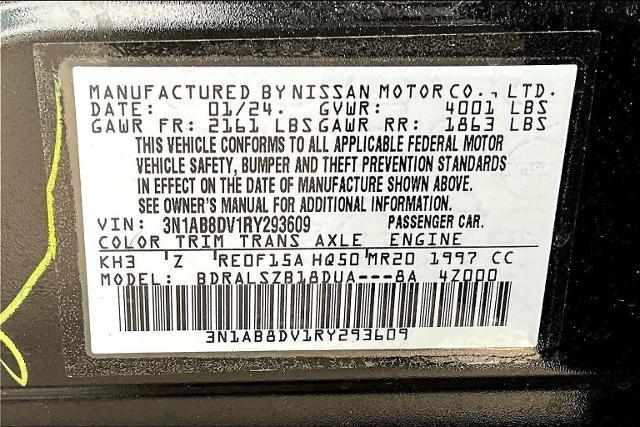 2024 Nissan Sentra Vehicle Photo in San Antonio, TX 78230