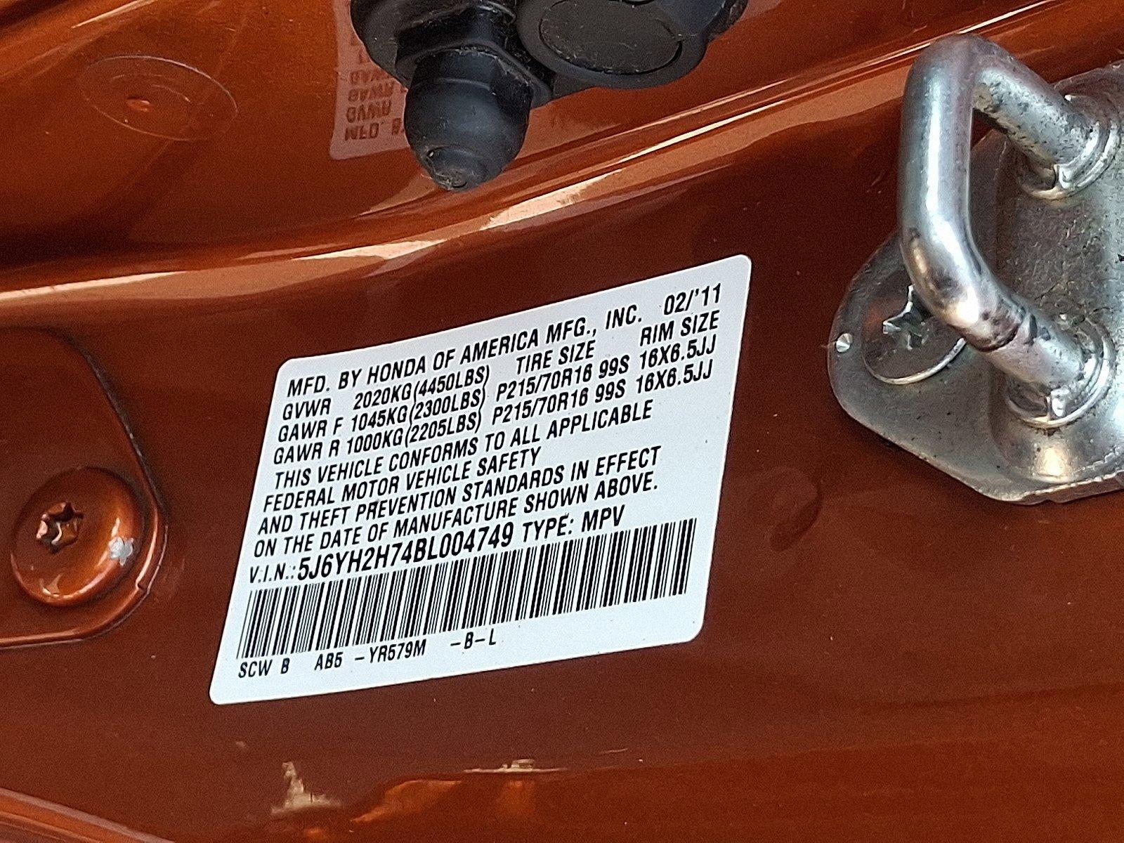 2011 Honda Element Vehicle Photo in Harrisburg, PA 17111