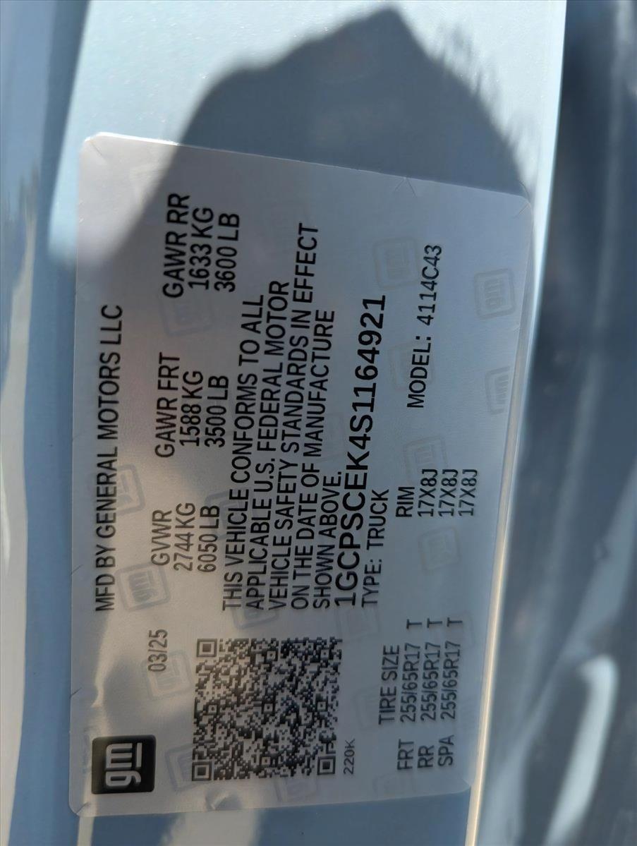 2025 Chevrolet Colorado Vehicle Photo in CORPUS CHRISTI, TX 78412-4902