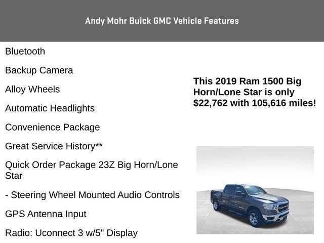 2019 Ram 1500 Vehicle Photo in Fishers, IN 46038