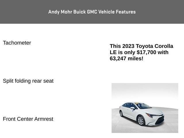 2023 Toyota Corolla Vehicle Photo in Fishers, IN 46038