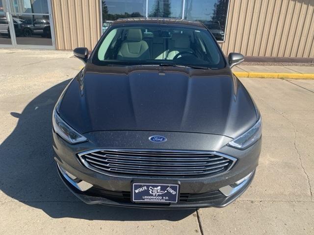 Used 2017 Ford Fusion Titanium with VIN 3FA6P0K94HR170588 for sale in Lidgerwood, ND