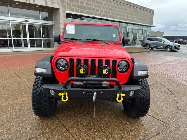 Used 2022 Jeep Wrangler Unlimited Altitude with VIN 1C4HJXDG2NW139454 for sale in Knoxville, TN