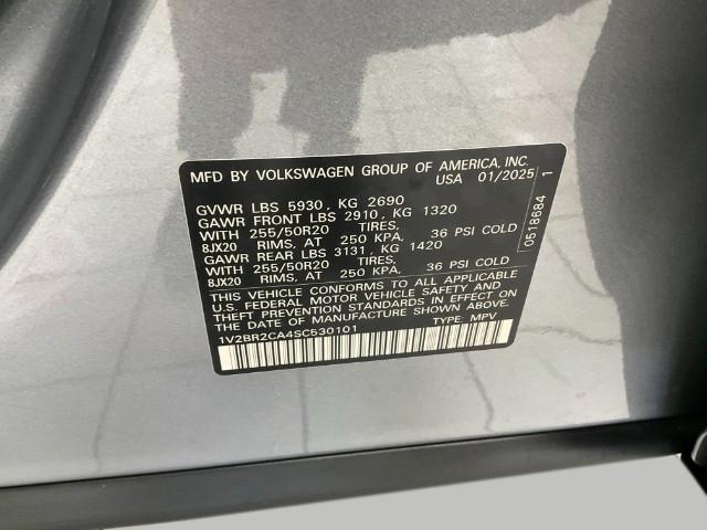 2025 Volkswagen Atlas Vehicle Photo in Oshkosh, WI 54904