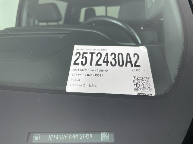 2021 GMC Sierra 2500 HD Vehicle Photo in GILBERT, AZ 85297-0402