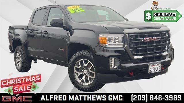 2022 GMC Canyon AT4 Crew Cab 4WD with Cloth