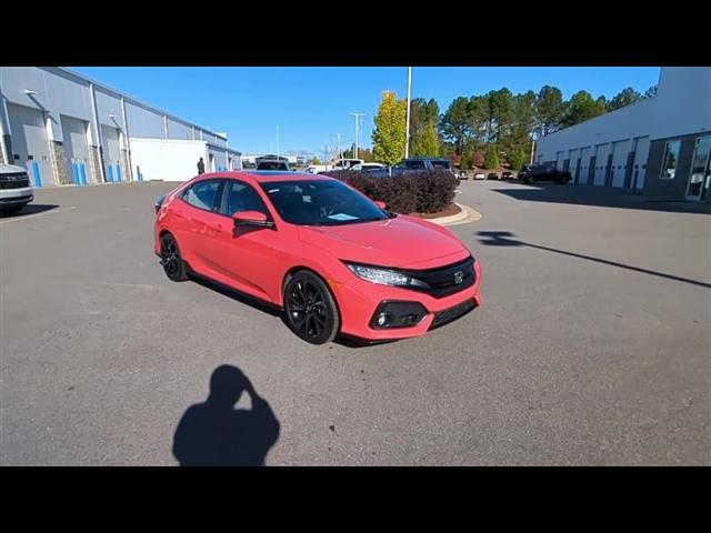 Used 2018 Honda Civic Hatchback Sport Touring with VIN SHHFK7H97JU219717 for sale in Sanford, NC