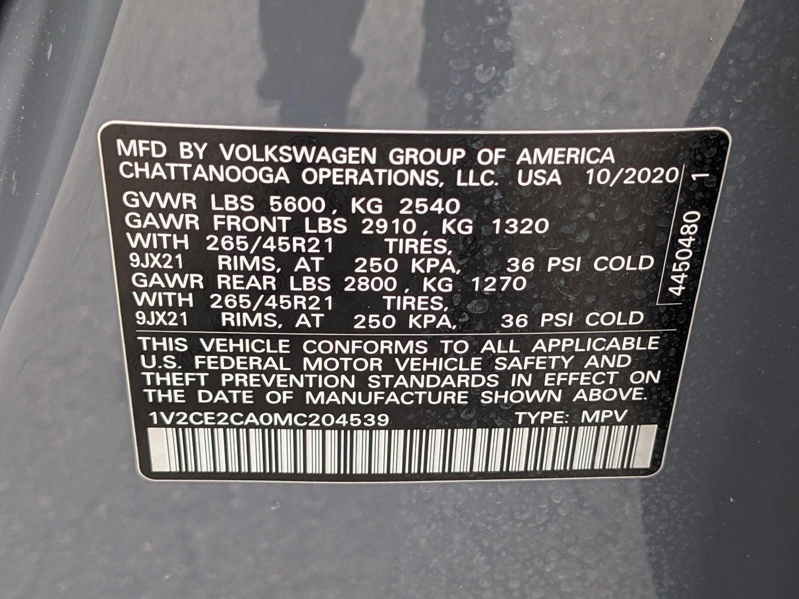 2021 Volkswagen Atlas Cross Sport Vehicle Photo in WEST PALM BEACH, FL 33407-3296