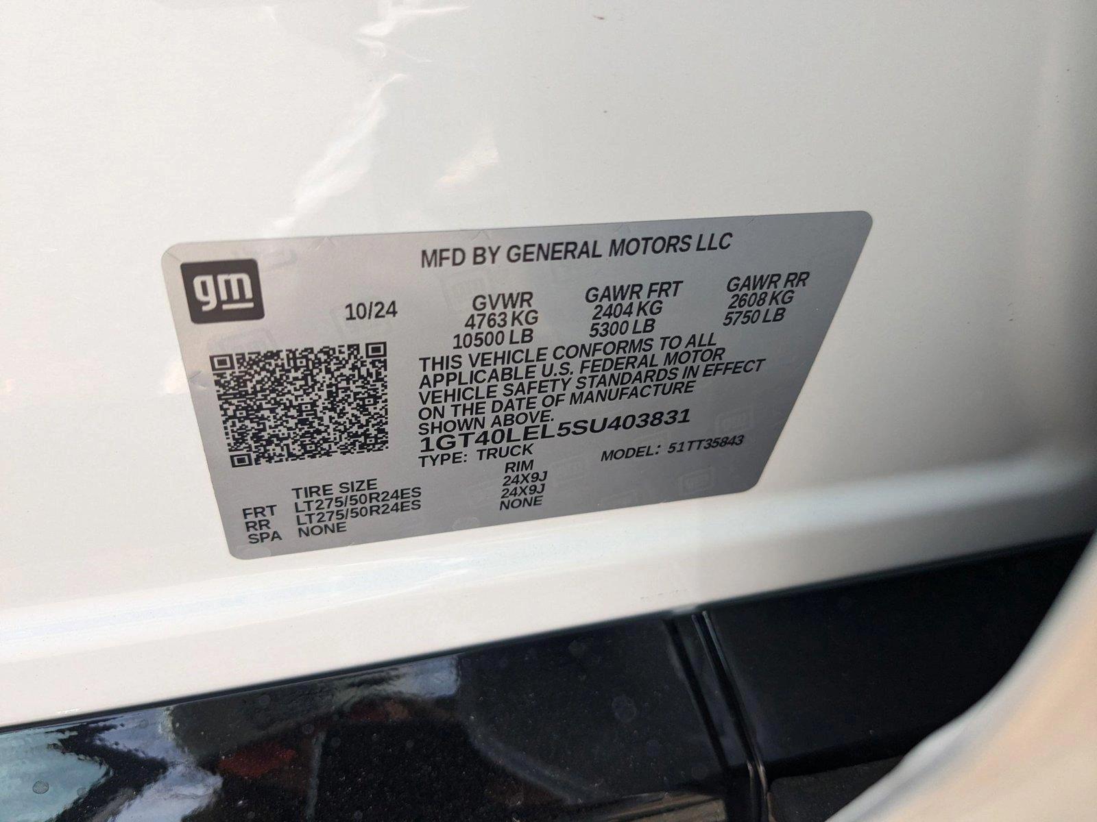 2025 GMC Sierra EV Vehicle Photo in LONE TREE, CO 80124-2750