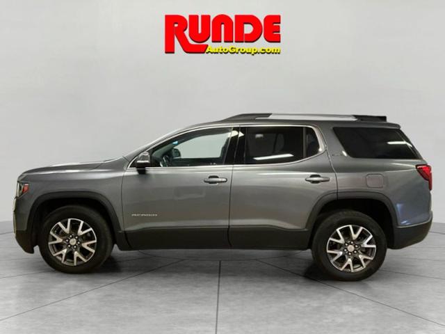 Certified 2020 GMC Acadia SLE with VIN 1GKKNRLSXLZ143747 for sale in Platteville, WI