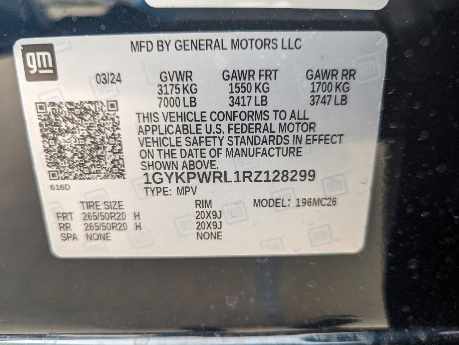 2024 Cadillac LYRIQ Vehicle Photo in CORPUS CHRISTI, TX 78412-4902