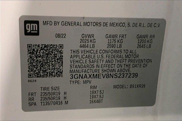 2022 Chevrolet Equinox Vehicle Photo in INDEPENDENCE, MO 64055-1314