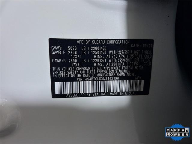 2022 Subaru Outback Vehicle Photo in Puyallup, WA 98371