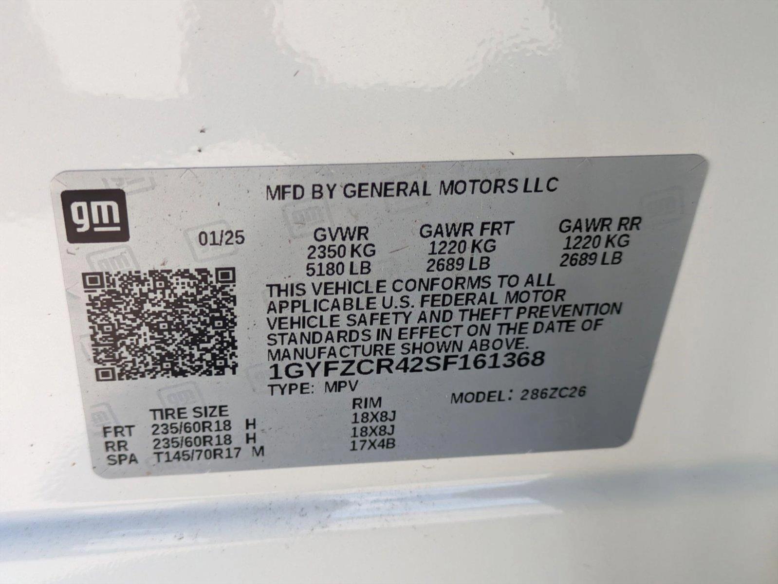 2025 Cadillac XT4 Vehicle Photo in WEST PALM BEACH, FL 33407-3296