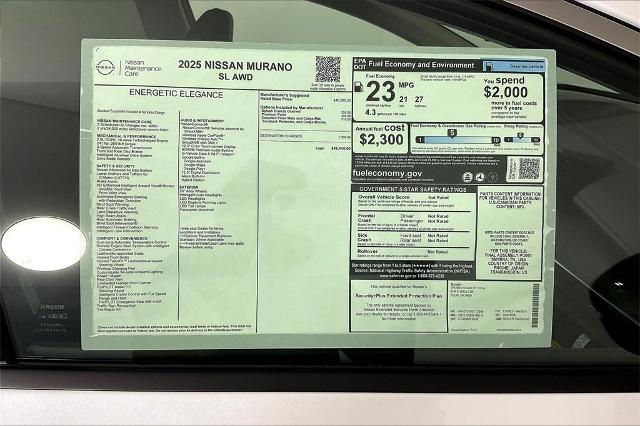 2025 Nissan Murano Vehicle Photo in Tulsa, OK 74129