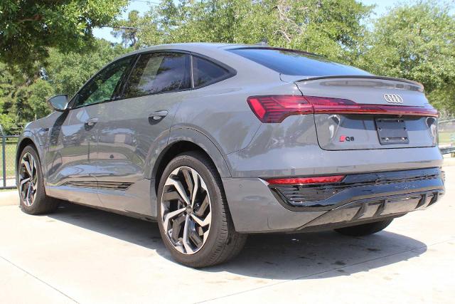 2024 Audi Q8 e-tron Sportback Vehicle Photo in HOUSTON, TX 77090