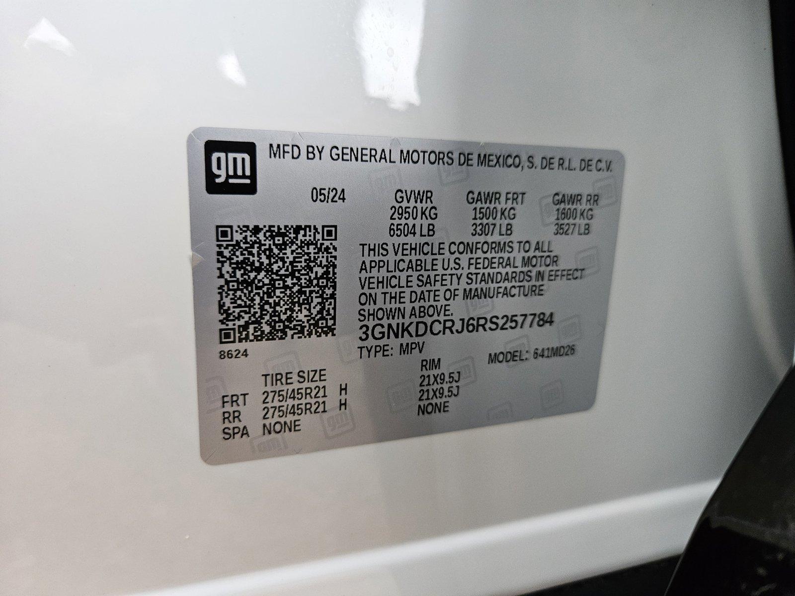 2024 Chevrolet Blazer EV Vehicle Photo in WACO, TX 76710-2592