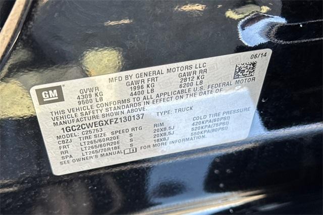 2015 Chevrolet Silverado 2500 HD Vehicle Photo in ELK GROVE, CA 95757-8703