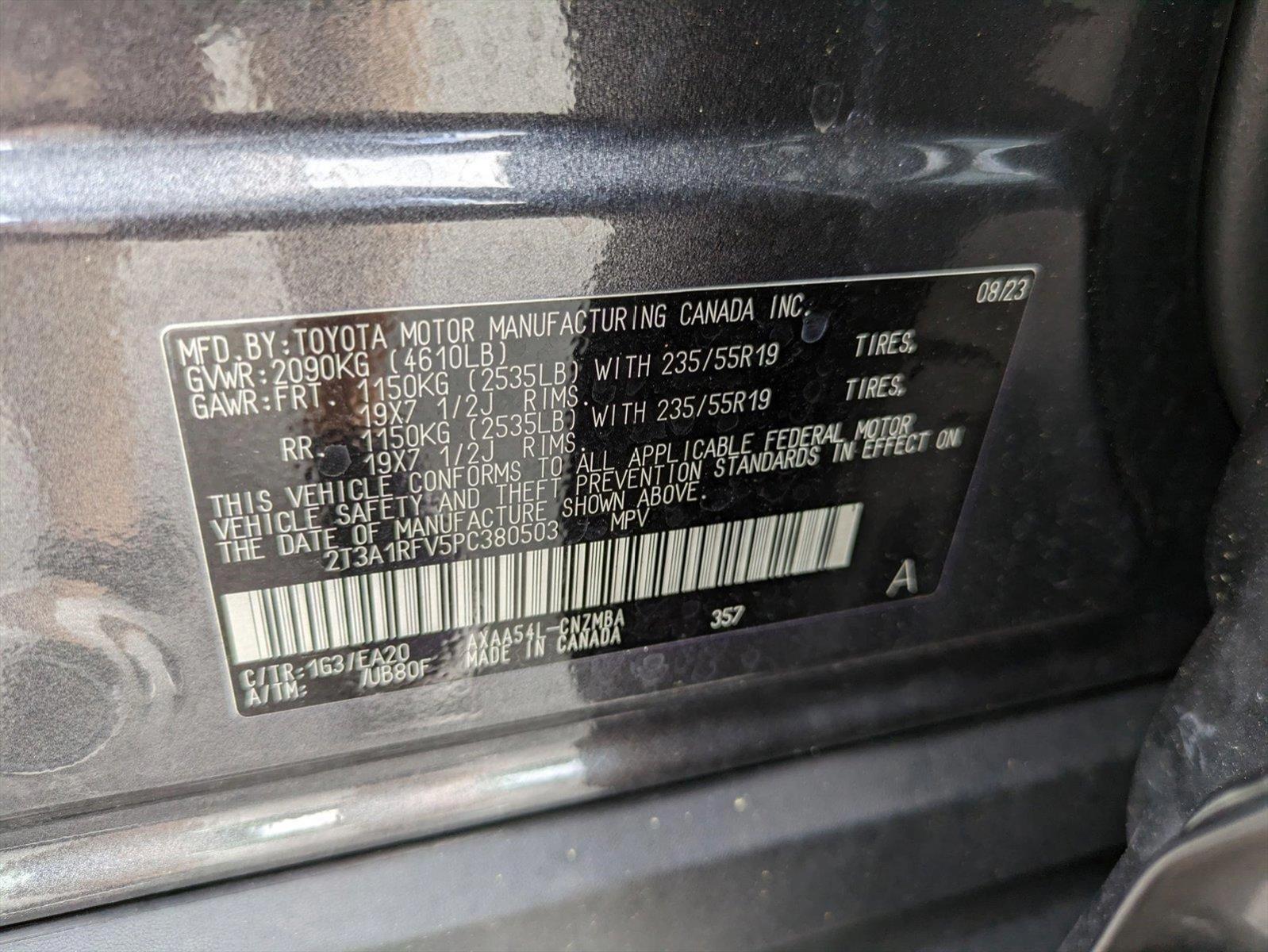 2023 Toyota RAV4 Vehicle Photo in Tampa, FL 33614