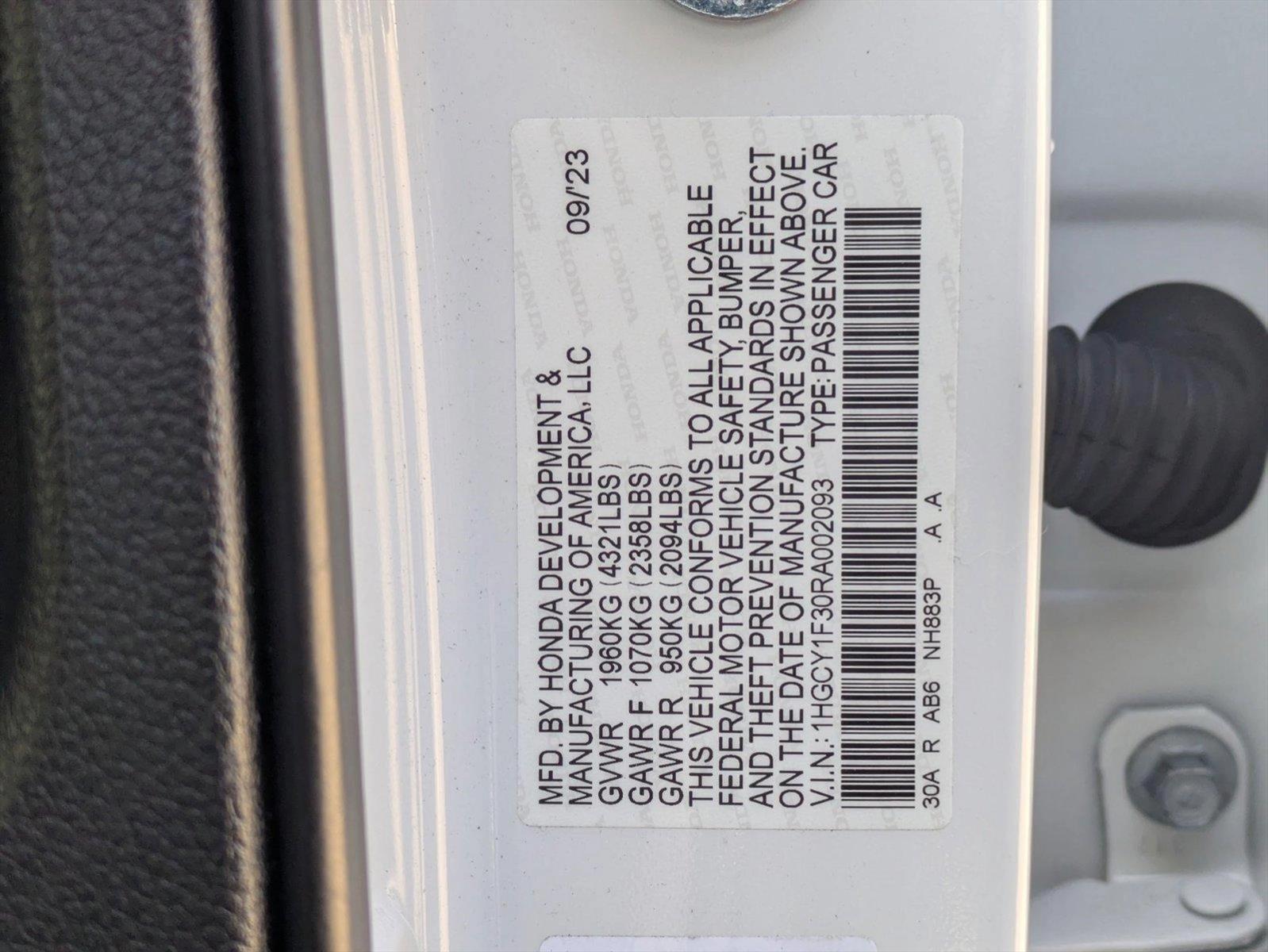 2024 Honda Accord Sedan Vehicle Photo in Valencia, CA 91355-1794