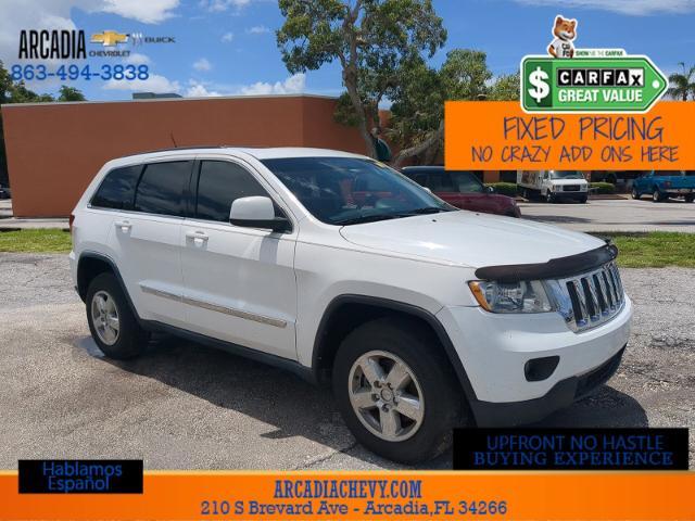 Used 2013 Jeep Grand Cherokee Laredo with VIN 1C4RJEAG0DC632501 for sale in Arcadia, FL