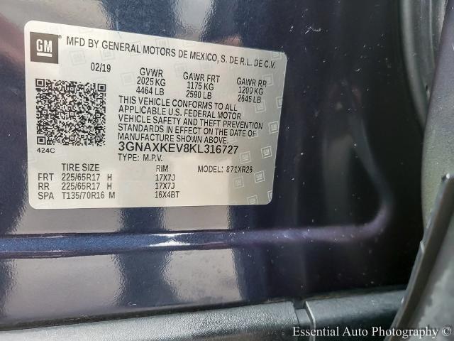 2019 Chevrolet Equinox Vehicle Photo in OAK LAWN, IL 60453-2517