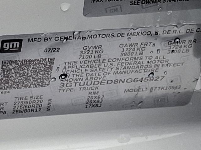 2022 GMC Sierra 1500 Vehicle Photo in TREVOSE, PA 19053-4984