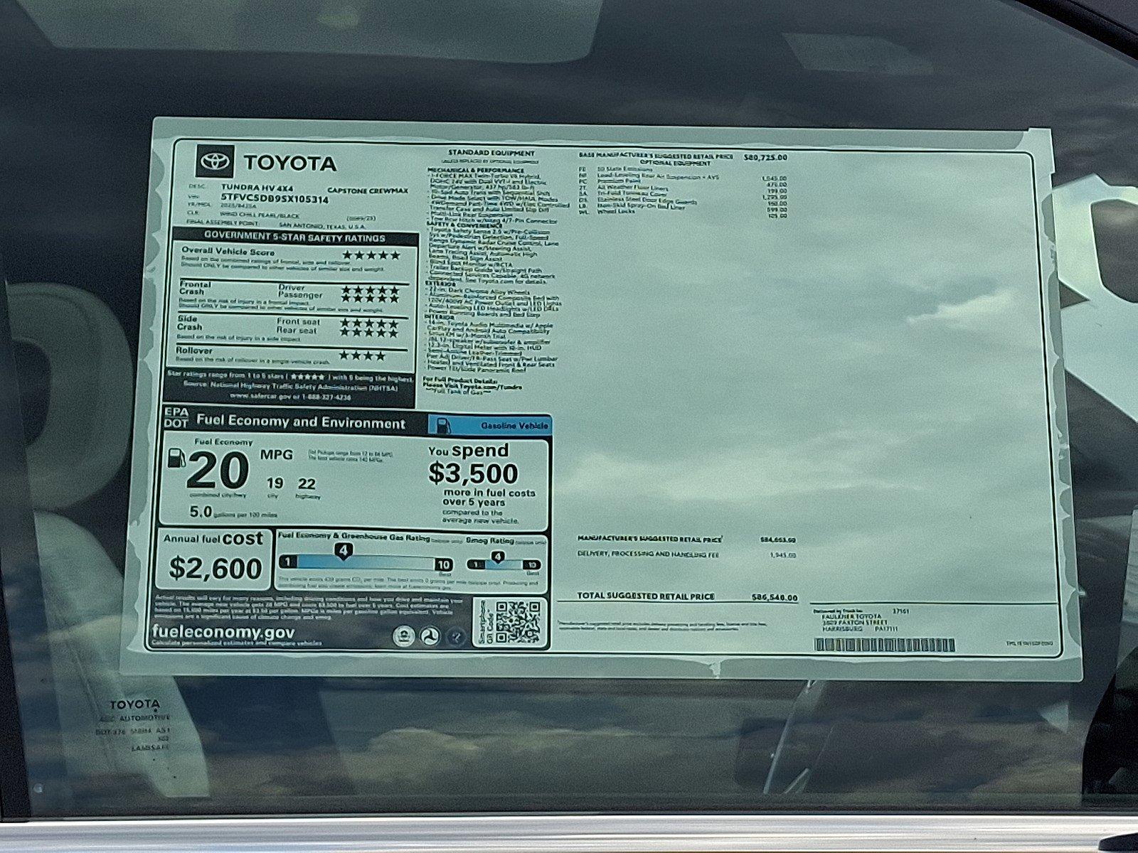 2025 Toyota Tundra 4WD Vehicle Photo in Harrisburg, PA 17111