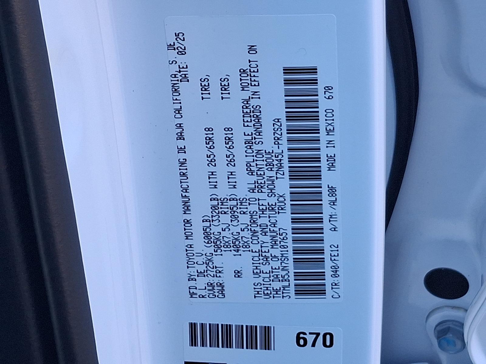2025 Toyota Tacoma 4WD Vehicle Photo in Trevose, PA 19053