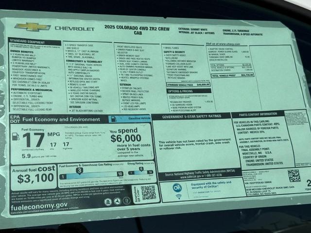 2025 Chevrolet Colorado Vehicle Photo in COLUMBIA, MO 65203-3903