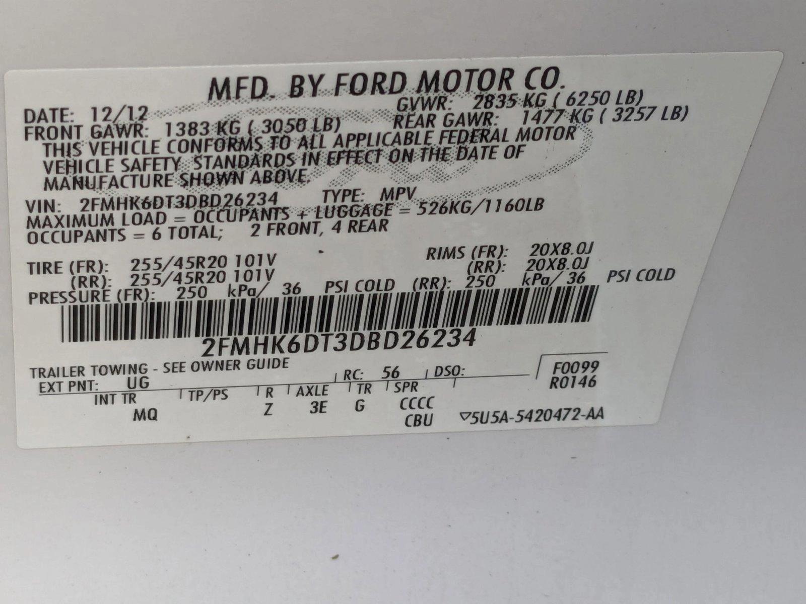 2013 Ford Flex Vehicle Photo in MIAMI, FL 33134-2699