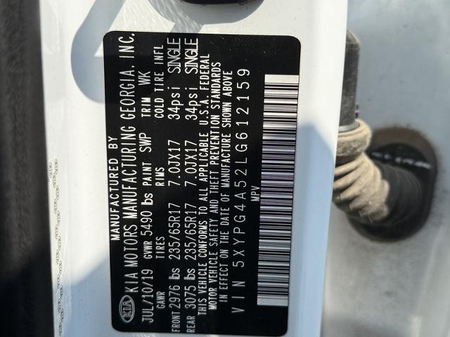 2020 Kia Sorento Vehicle Photo in MIDDLETON, WI 53562-1492