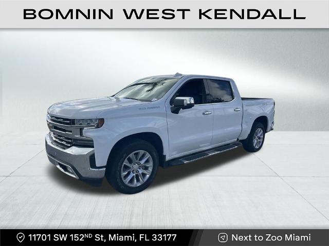 Used 2021 Chevrolet Silverado 1500 LTZ with VIN 3GCPWEED3MG283940 for sale in Miami, FL