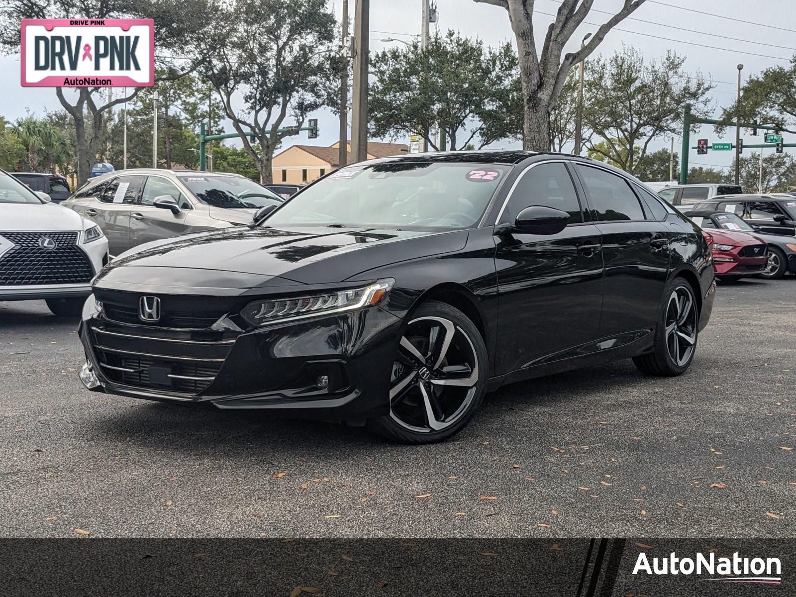 2022 Honda ACCO Vehicle Photo in GREENACRES, FL 33463-3207