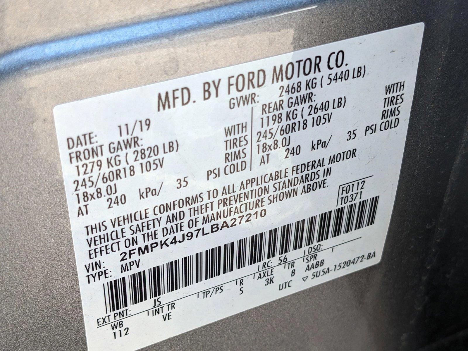 2020 Ford Edge Vehicle Photo in GOLDEN, CO 80401-3850