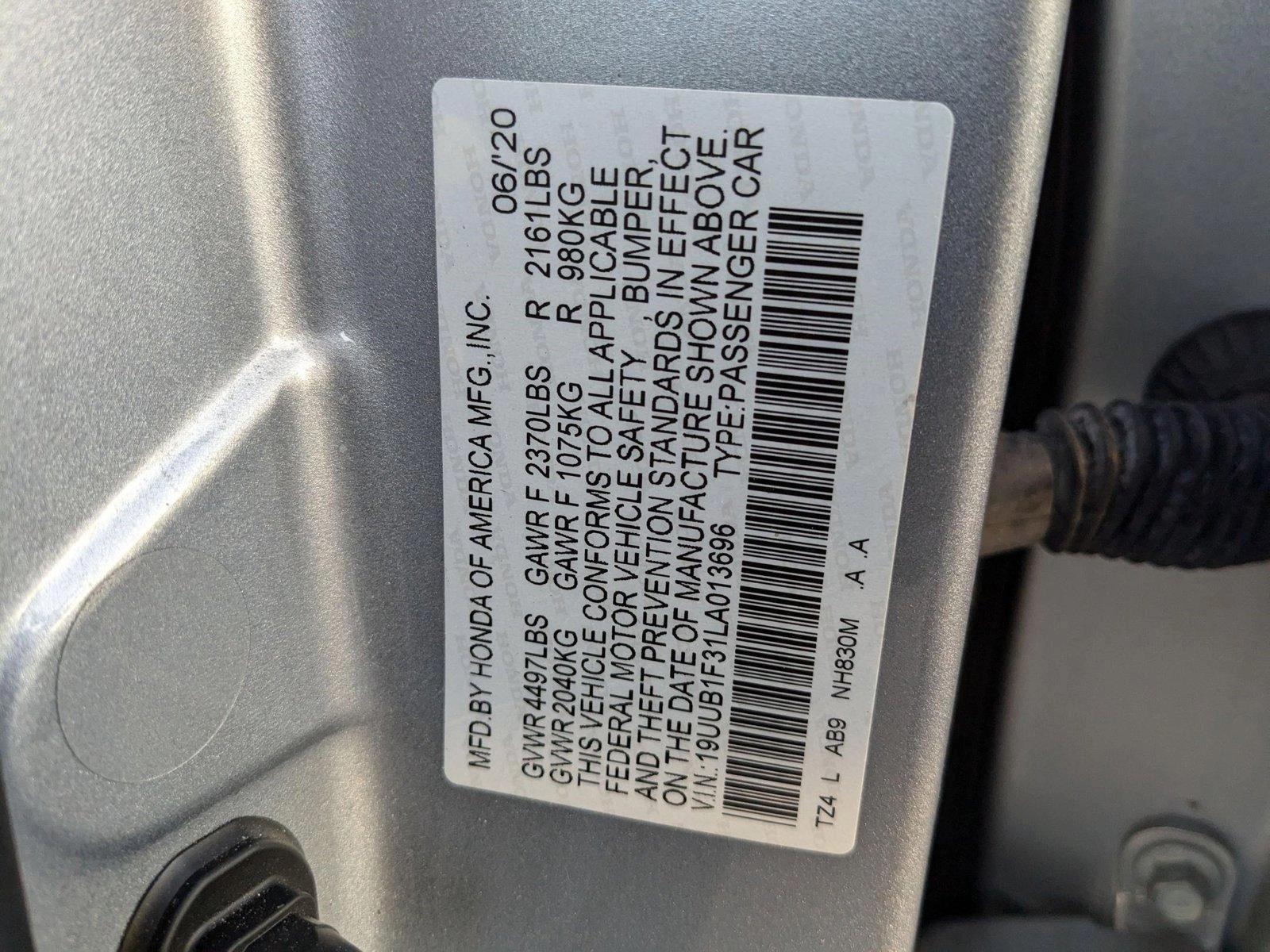 2020 Acura TLX Vehicle Photo in Sanford, FL 32771