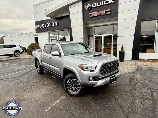 Used 2022 Toyota Tacoma TRD Sport with VIN 3TMCZ5AN5NM454680 for sale in Mystic, CT