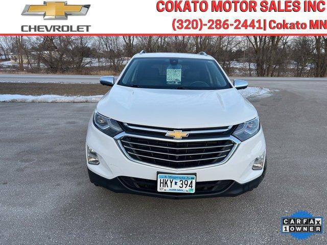 Used 2021 Chevrolet Equinox Premier with VIN 3GNAXXEVXMS181756 for sale in Cokato, Minnesota