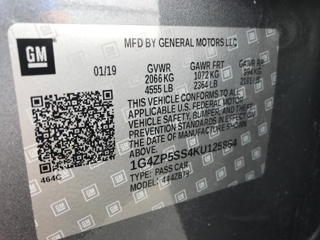 2019 Buick LaCrosse Vehicle Photo in GREEN BAY, WI 54303-3330