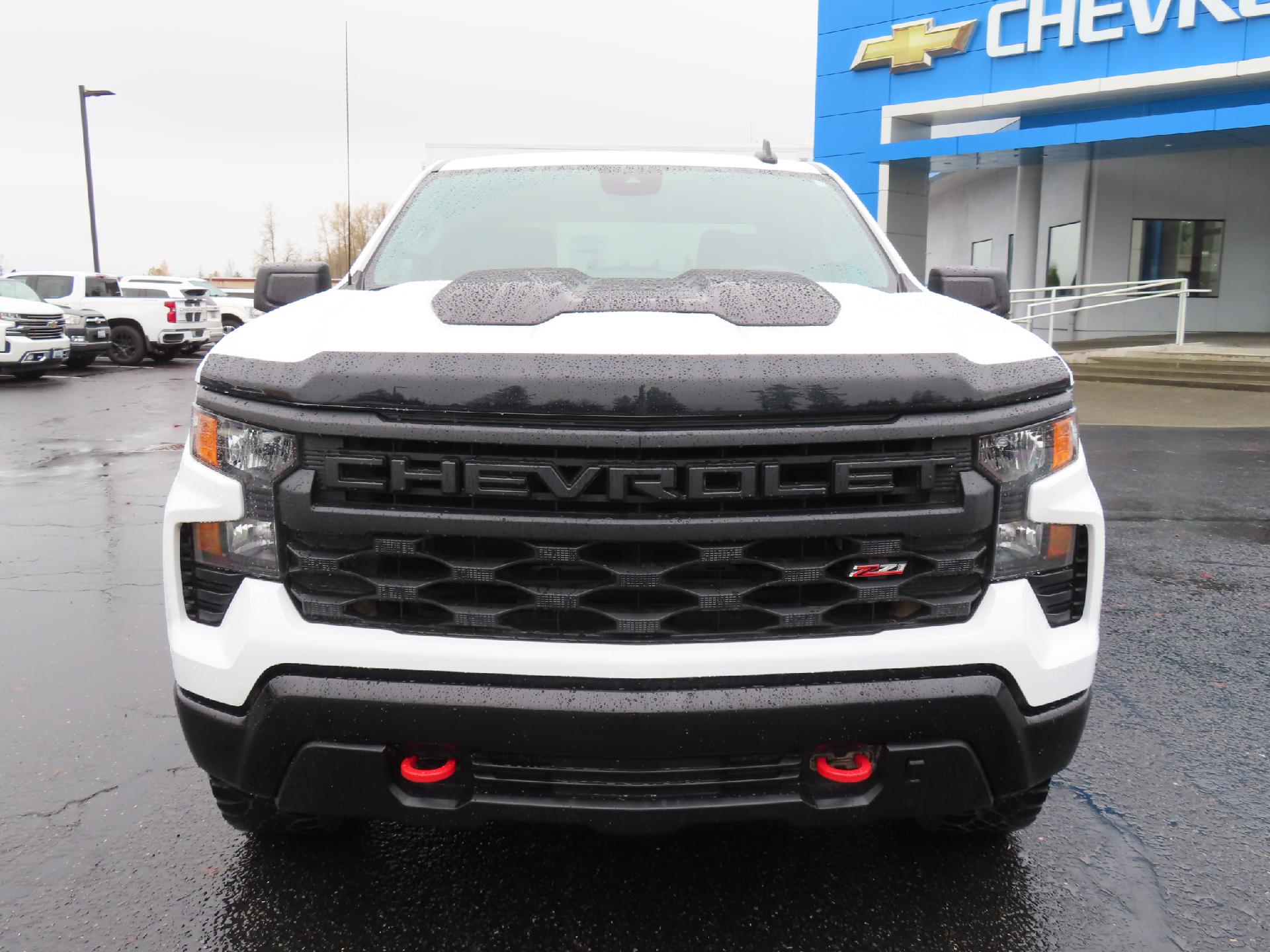 Certified 2023 Chevrolet Silverado 1500 Custom Trail Boss with VIN 3GCPDCEK9PG297077 for sale in Enumclaw, WA