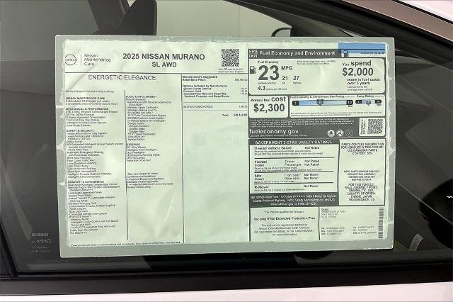 2025 Nissan Murano Vehicle Photo in Tulsa, OK 74129