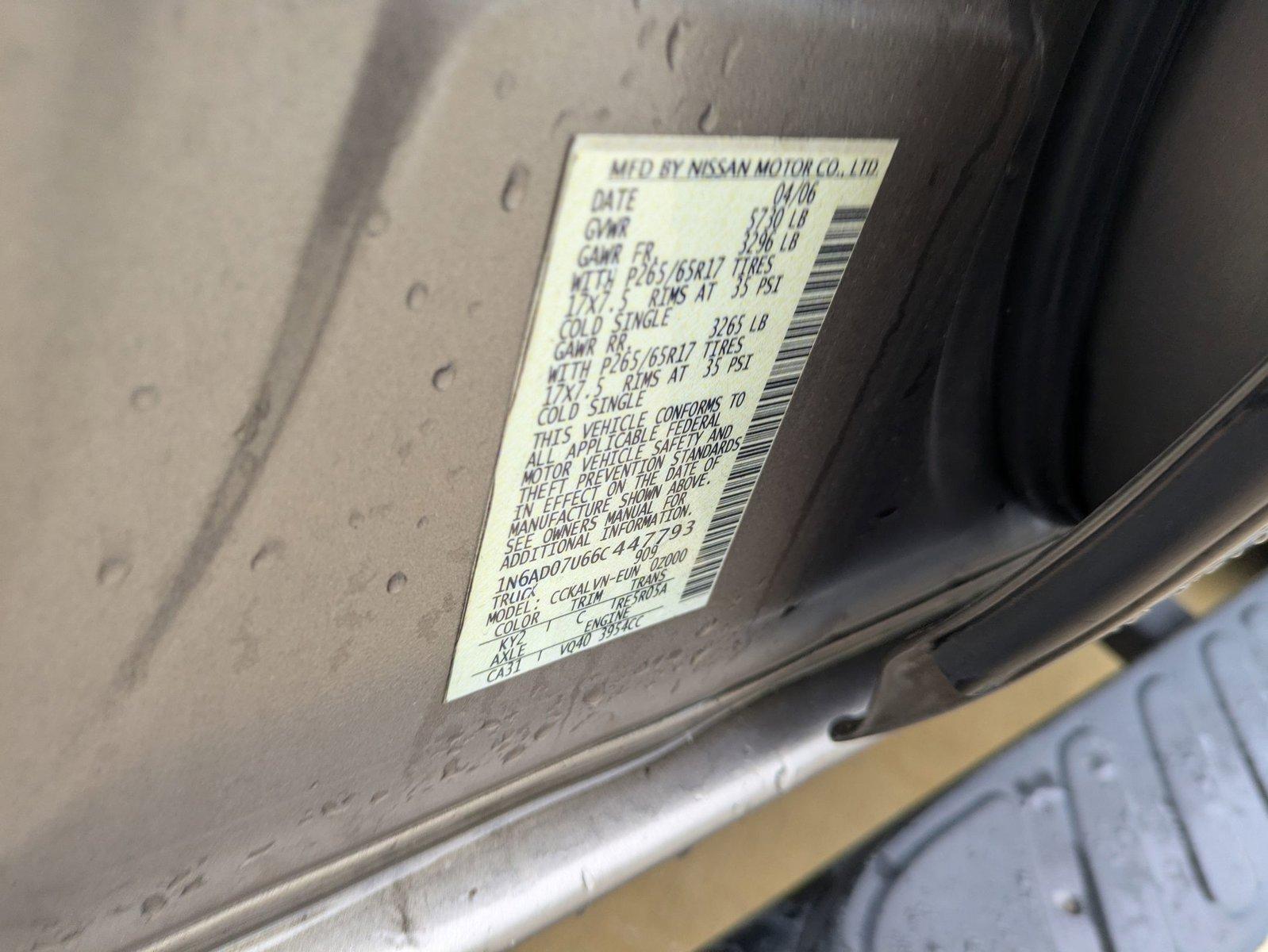 2006 Nissan Frontier Vehicle Photo in Winter Park, FL 32792